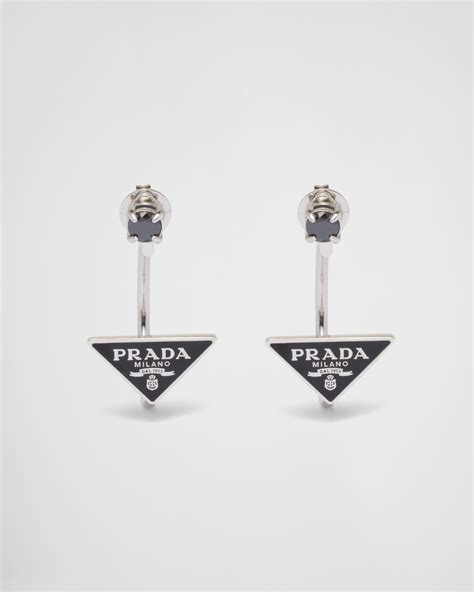 prada eing|prada earrings for women.